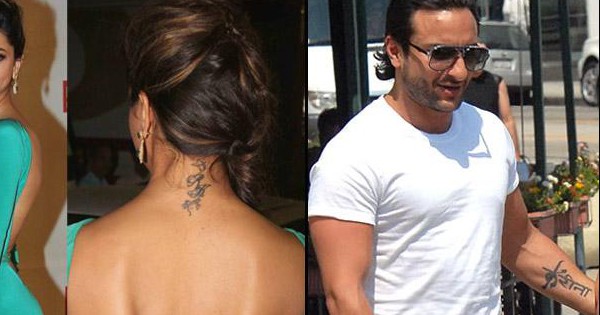 A Look at Bollywood Divas and Their Tattoos  Be Beautiful India