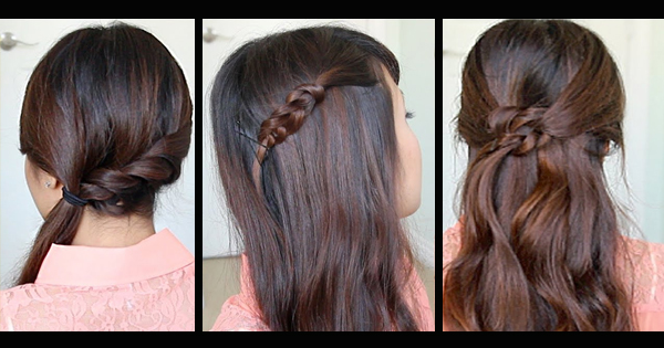 12 Simple Hairstyles for Girls who are always in Hurry!! - Baggout