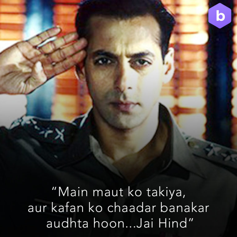 Top 10 Salman Khan Dialogues Of All Time Baggout 