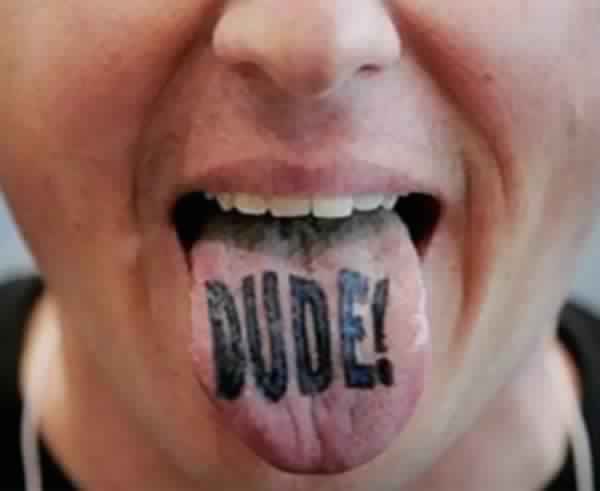 Dude tongue tattoo designs for women