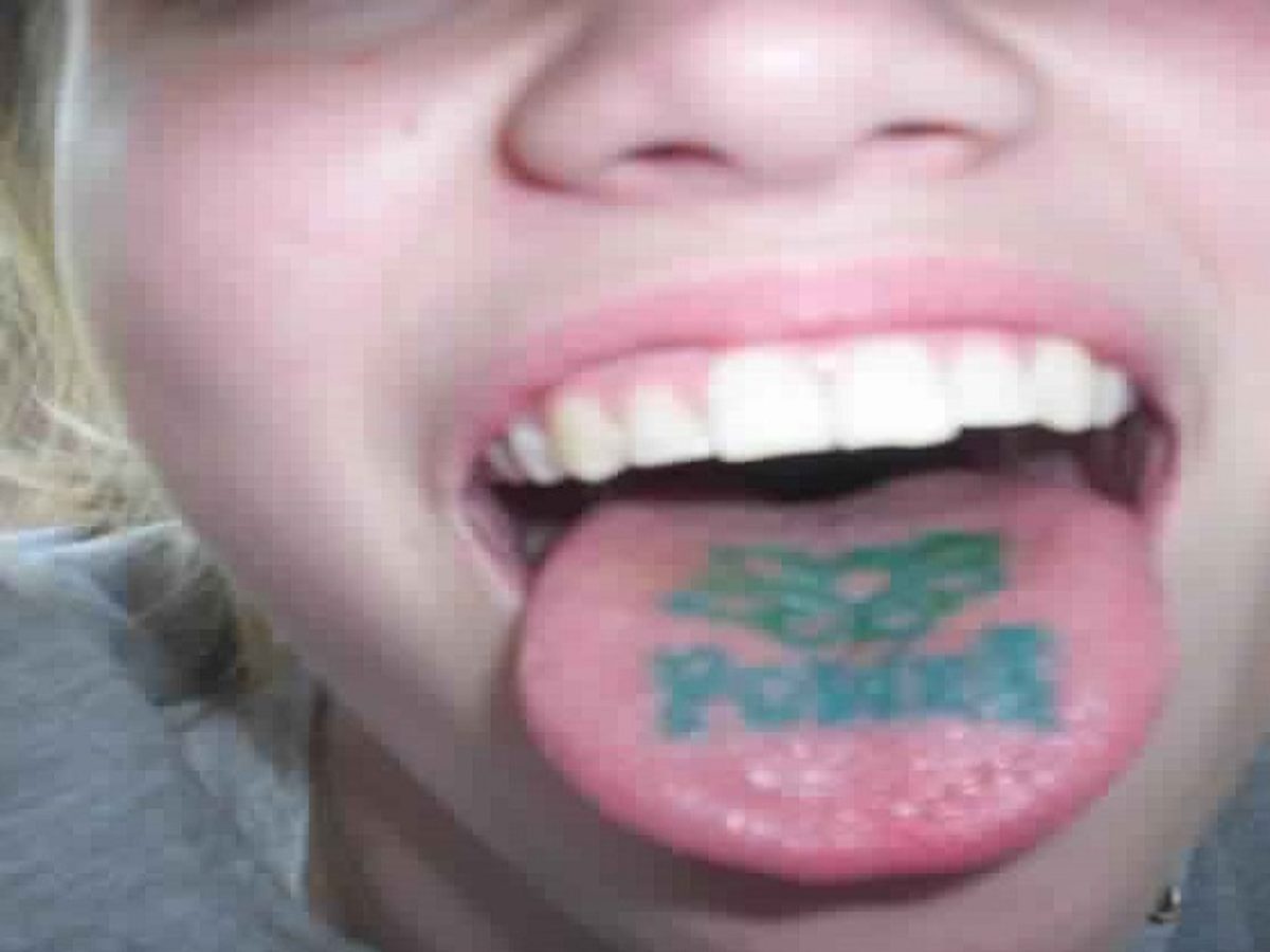 Discover Positive power of tongue tattoos