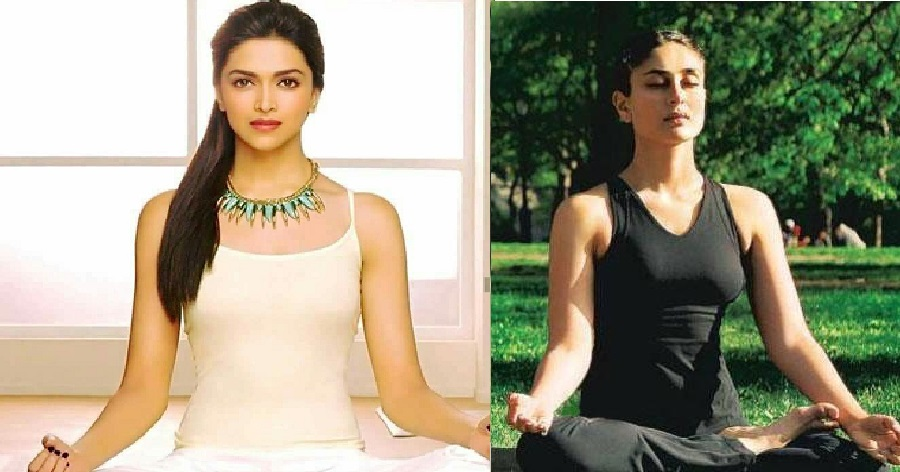 Kareena Kapoor Yoga and meditation