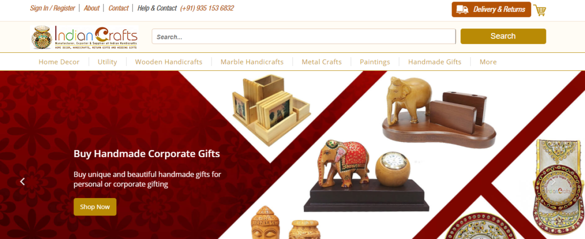 10 Best Handicraft Websites in India - Baggout