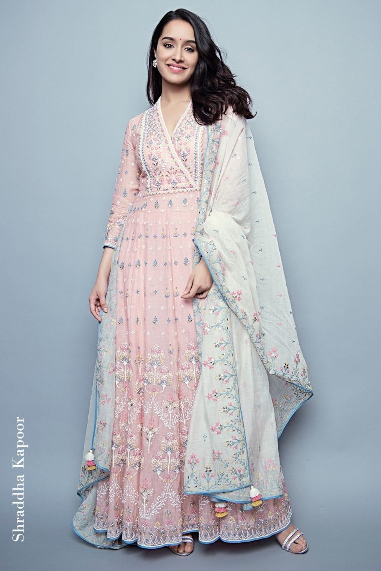 shraddha kapoor in anarkali suit