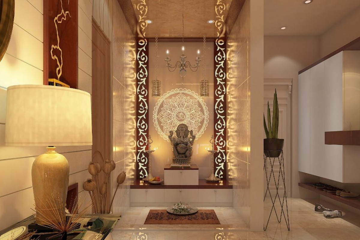 design of mandir for home