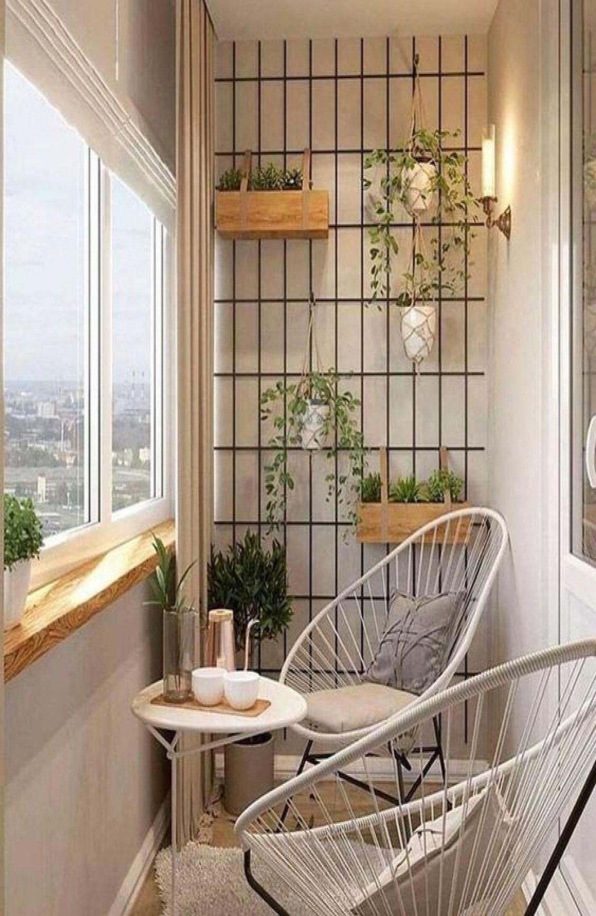 11 Small Balcony Design Ideas That You Will Love - Baggout