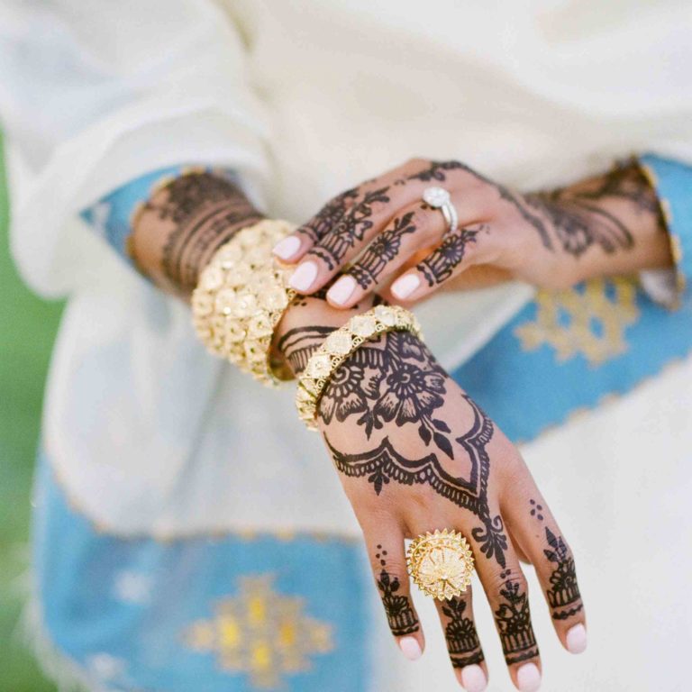 Simple Kangan 25 Kangan Mehndi Designs That You Can’t Resist - Baggout