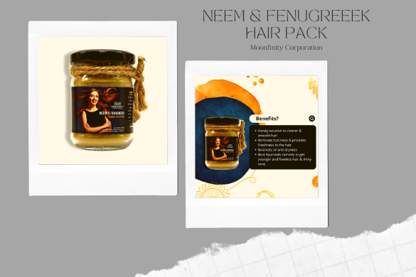 neem and fenugreek hair pack