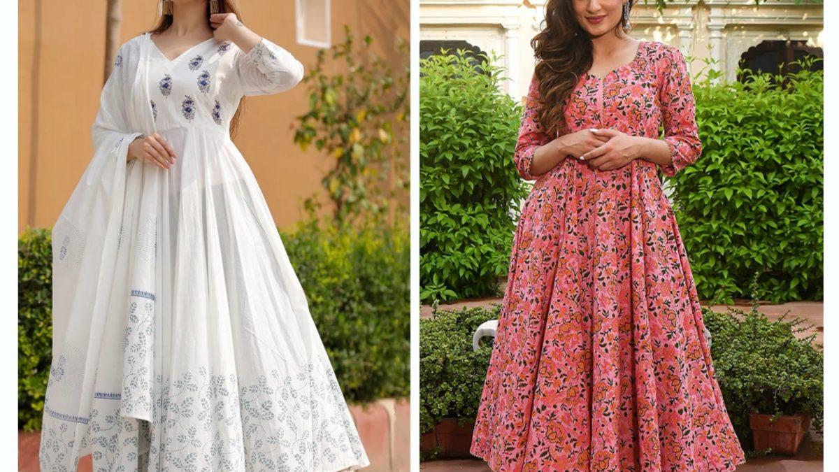 15 Traditional and Stylish Indian Frocks for Women in 2023