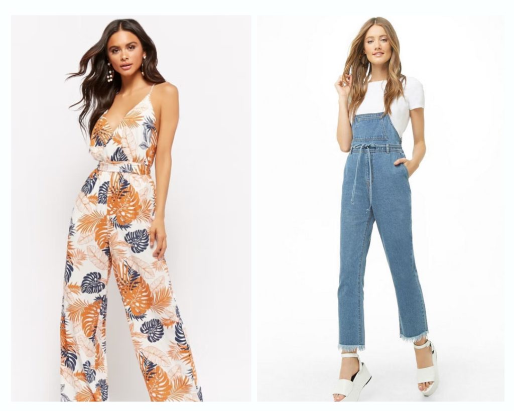 Forever21 jumpsuits