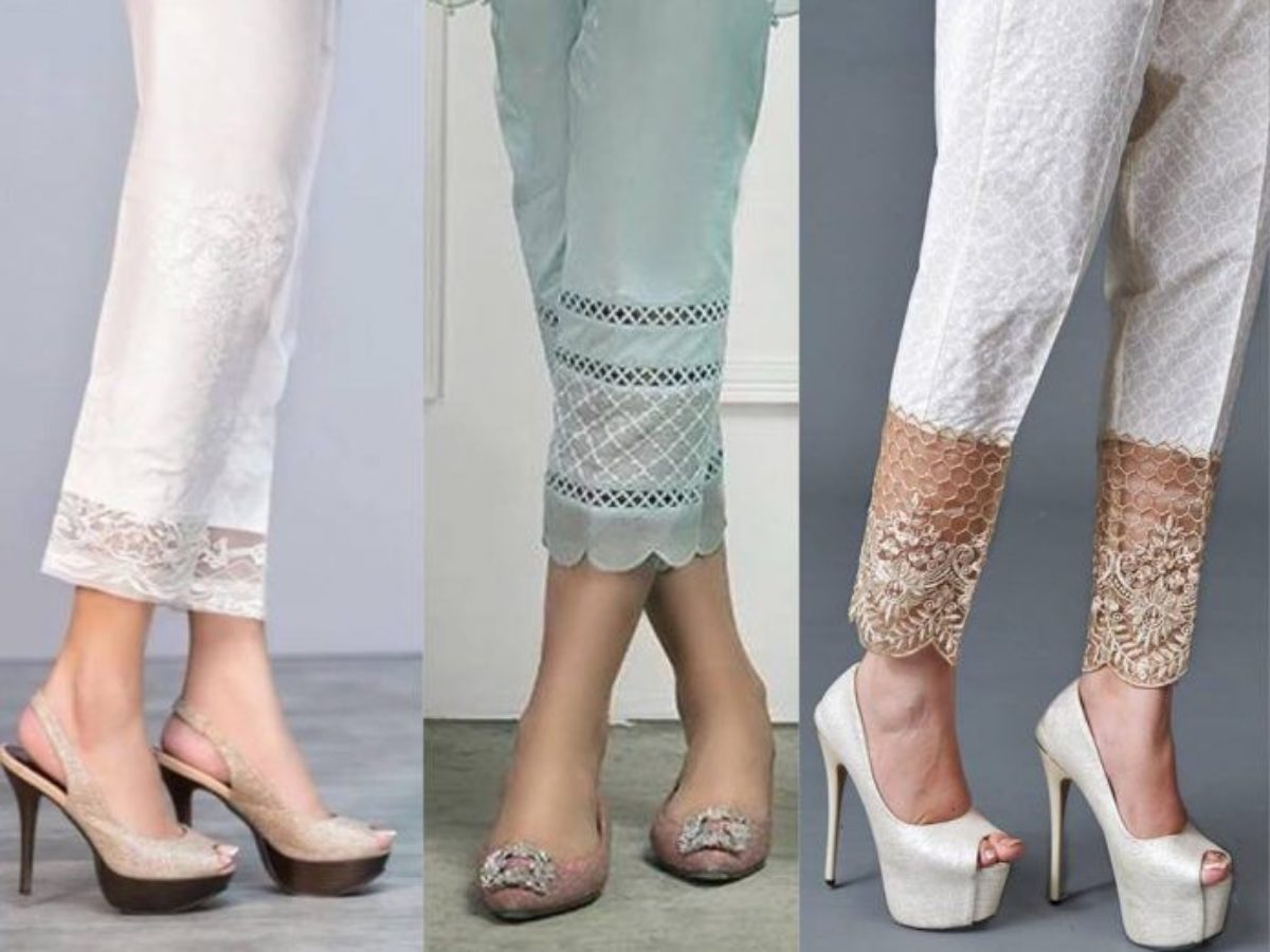 Buy Trendy Women's Trousers & Capri Pants from Ideas Pret by Gul Ahmed Shop