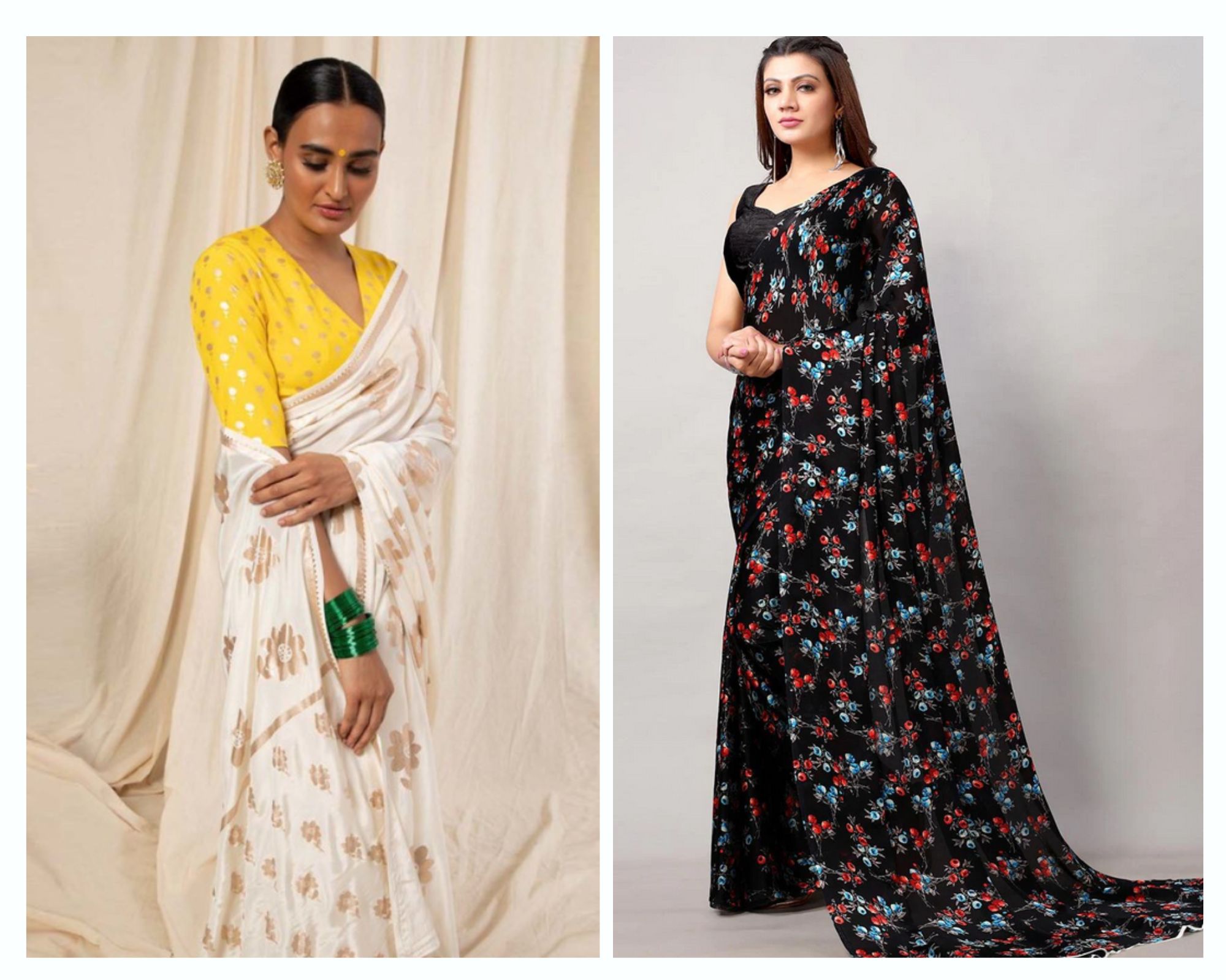 How To Choose The Perfect Saree According To Your Body Shape - Ethnicplus  India