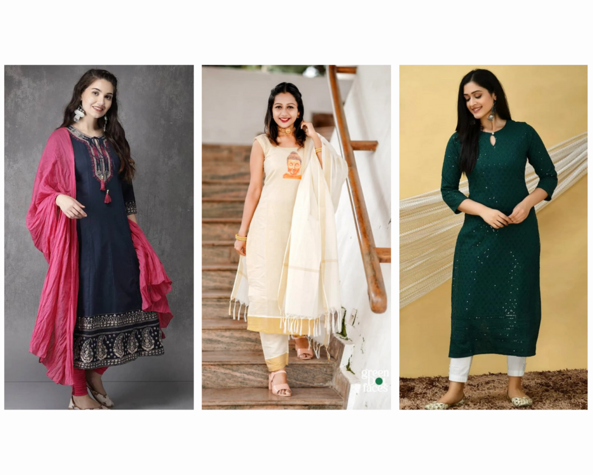 Top 30 different types of Churidar tops you need to check out - Baggout