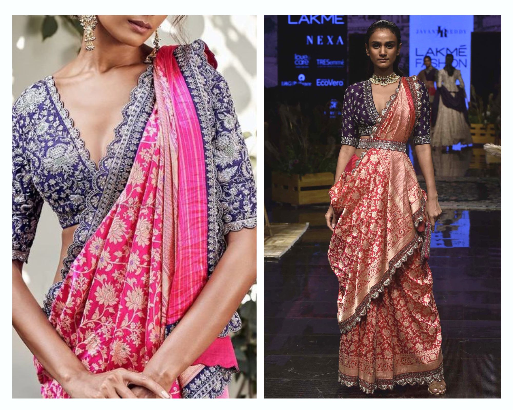 12 Amazing Saree Draping Styles To Look Slim - KALKI Fashion Blog