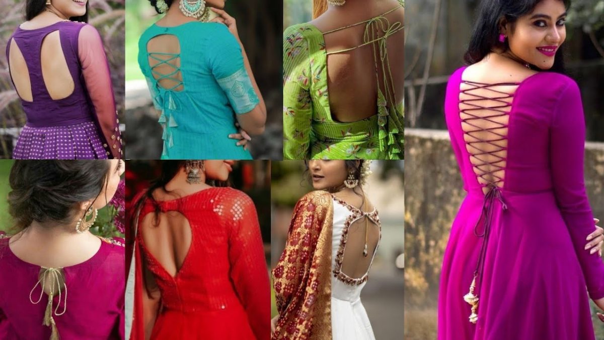 Beautiful Long Frock Gown Neck Designs||Back Neck Designs For Suit Kurti|| Frock Ki Neck Designs - YouTube