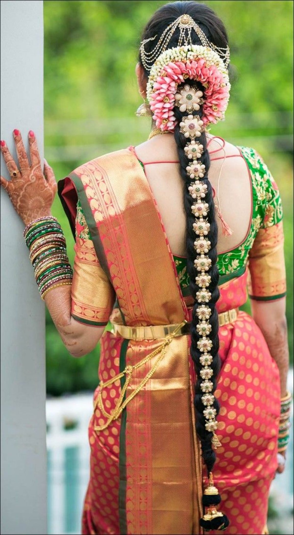 20 Best and Beautiful Indian Bridal Hairstyles for Engagement & Wedding |  Indian bridal hairstyles, Designer saree blouse patterns, Bollywood bridal