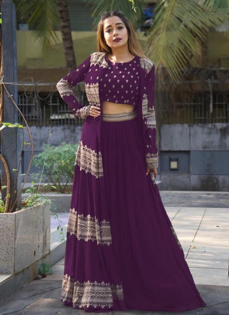 Silk Fashion - Designer outer lehenga & gown Can be made... | Facebook
