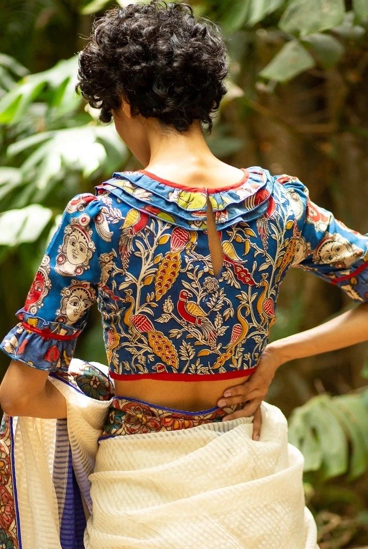 kalamkari blouse designs