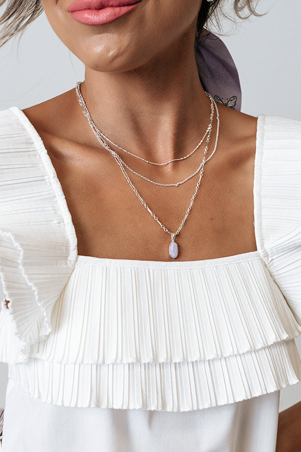 how to style layered necklaces