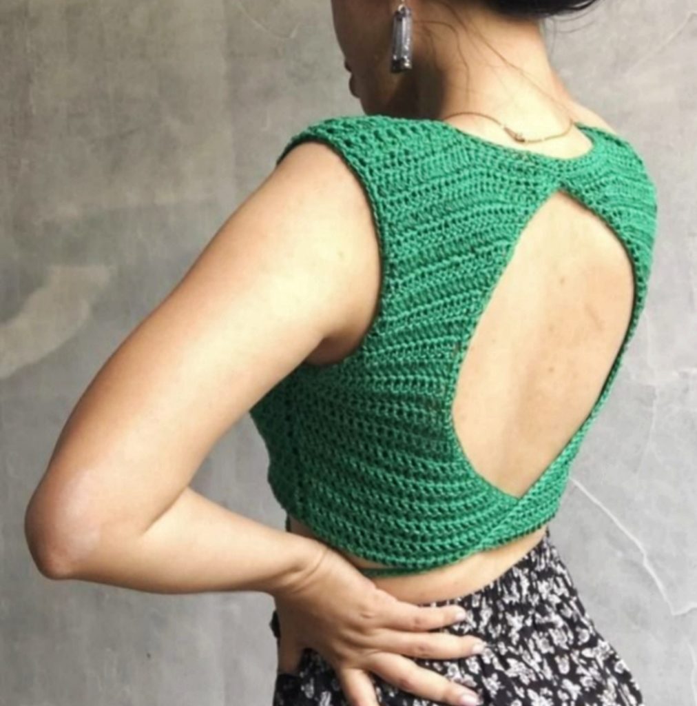 Crochet Saree Blouse Designs