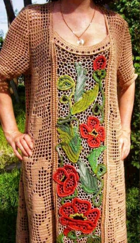 Crochet Kurti Designs
