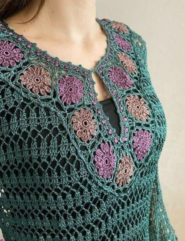 Crochet Kurti Designs