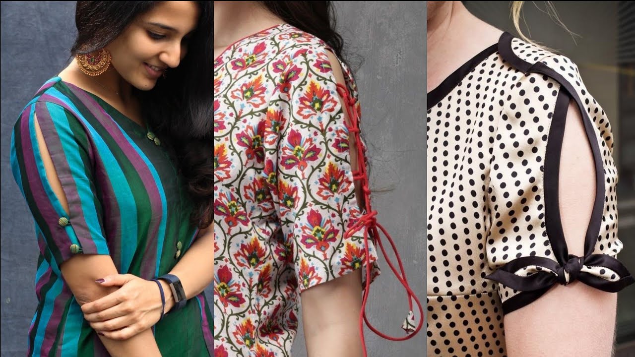 Trending modern kurti sleeves design to try in 2023 - Fashion Design Ideas-saigonsouth.com.vn