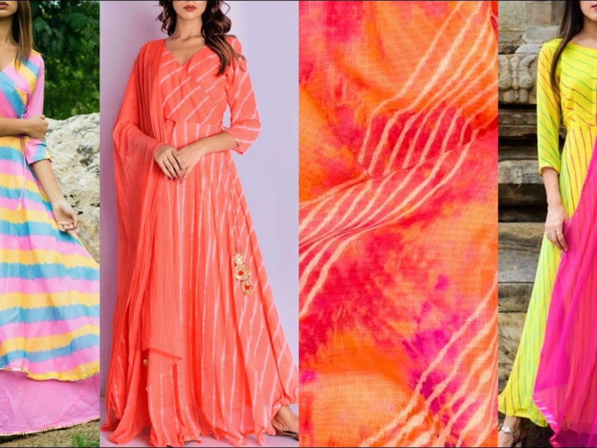 Buy online Red Leheriya Straight Kurta from Kurta Kurtis for Women by  Scakhi for ₹679 at 60% off | 2023 Limeroad.com