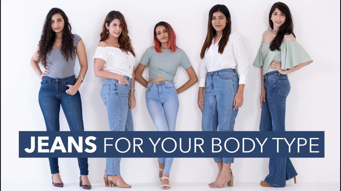 jeans according to body shape