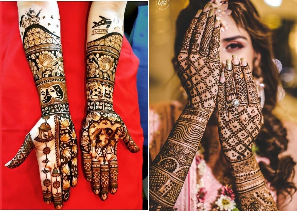 Kundan Mehandi - The perfect blend of traditional and modern 😎 My bridal  Mehandi design is giving me all the feels! ❤️ For bridal bookings and  enquires contact 📞+919810910844, and follow @kundanmehandi